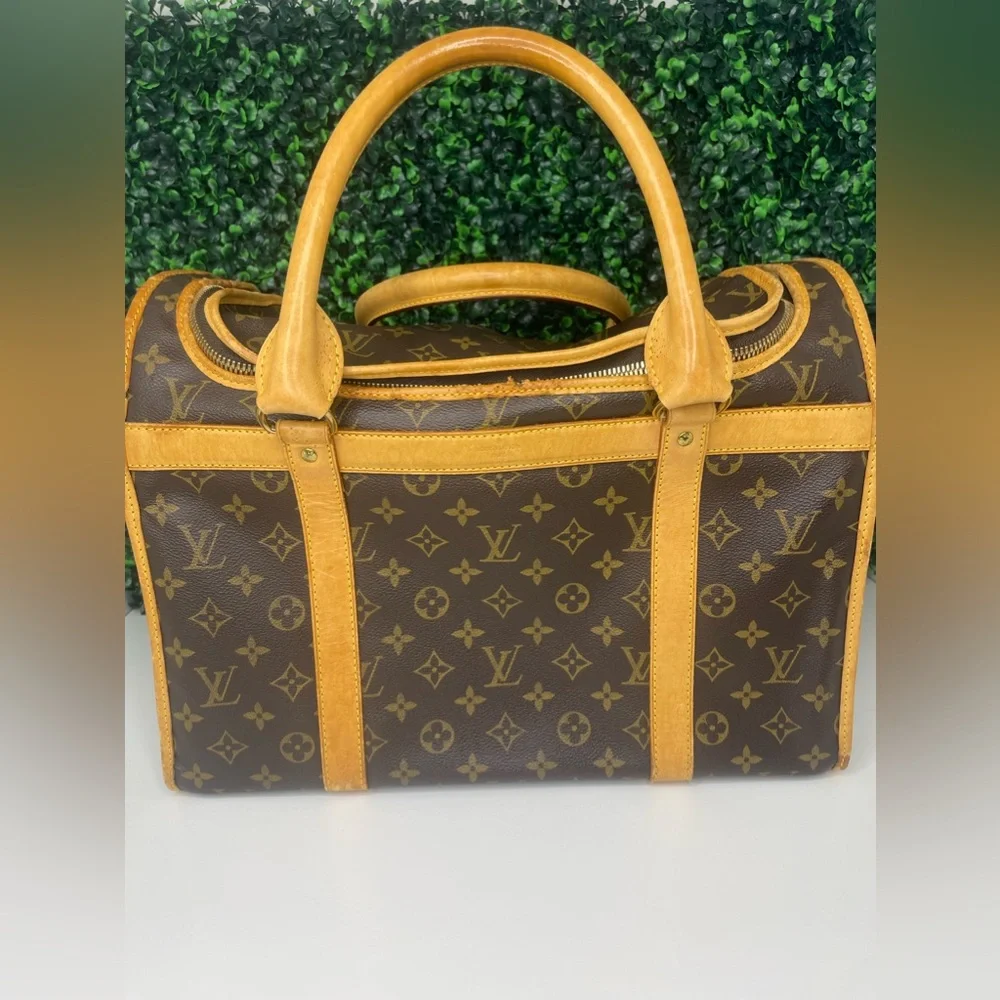 Louis Vuitton Brown Monogram Pet Carrier - Picture 3 of 16